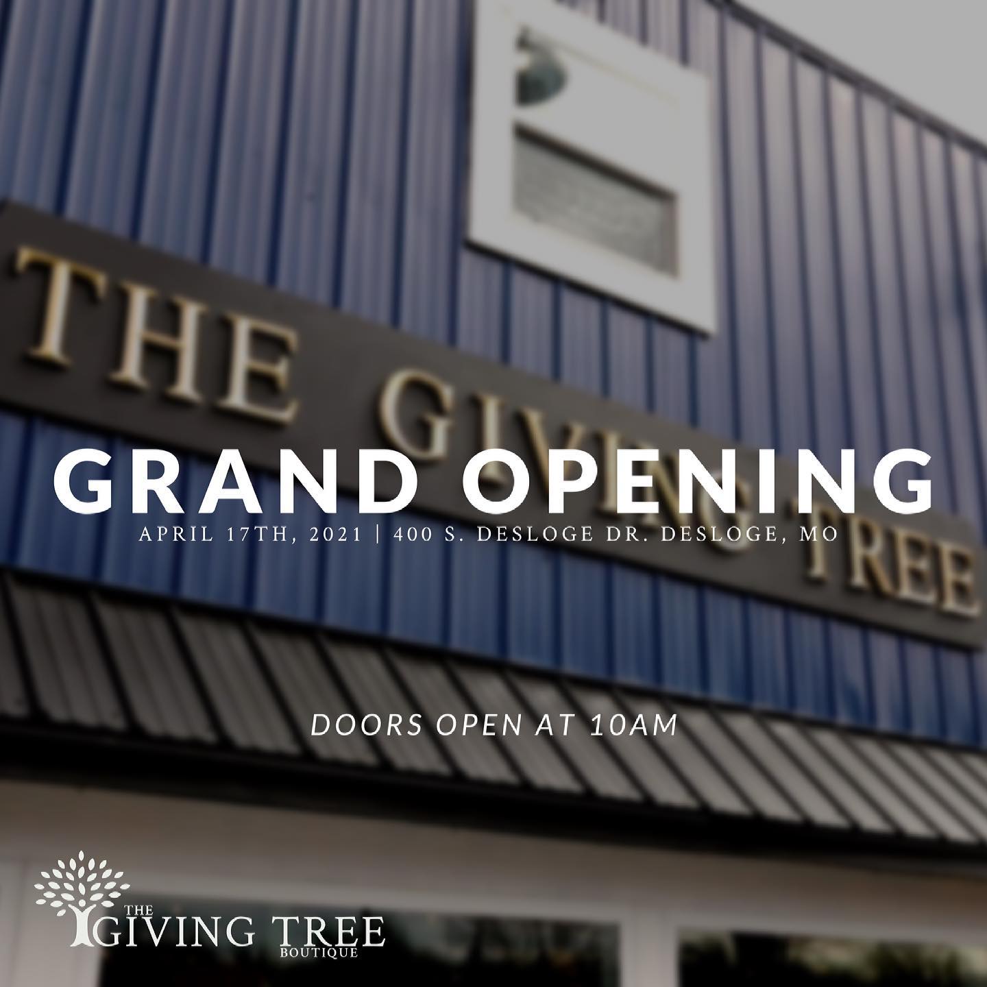 Giving Tree Boutique Grand Opening