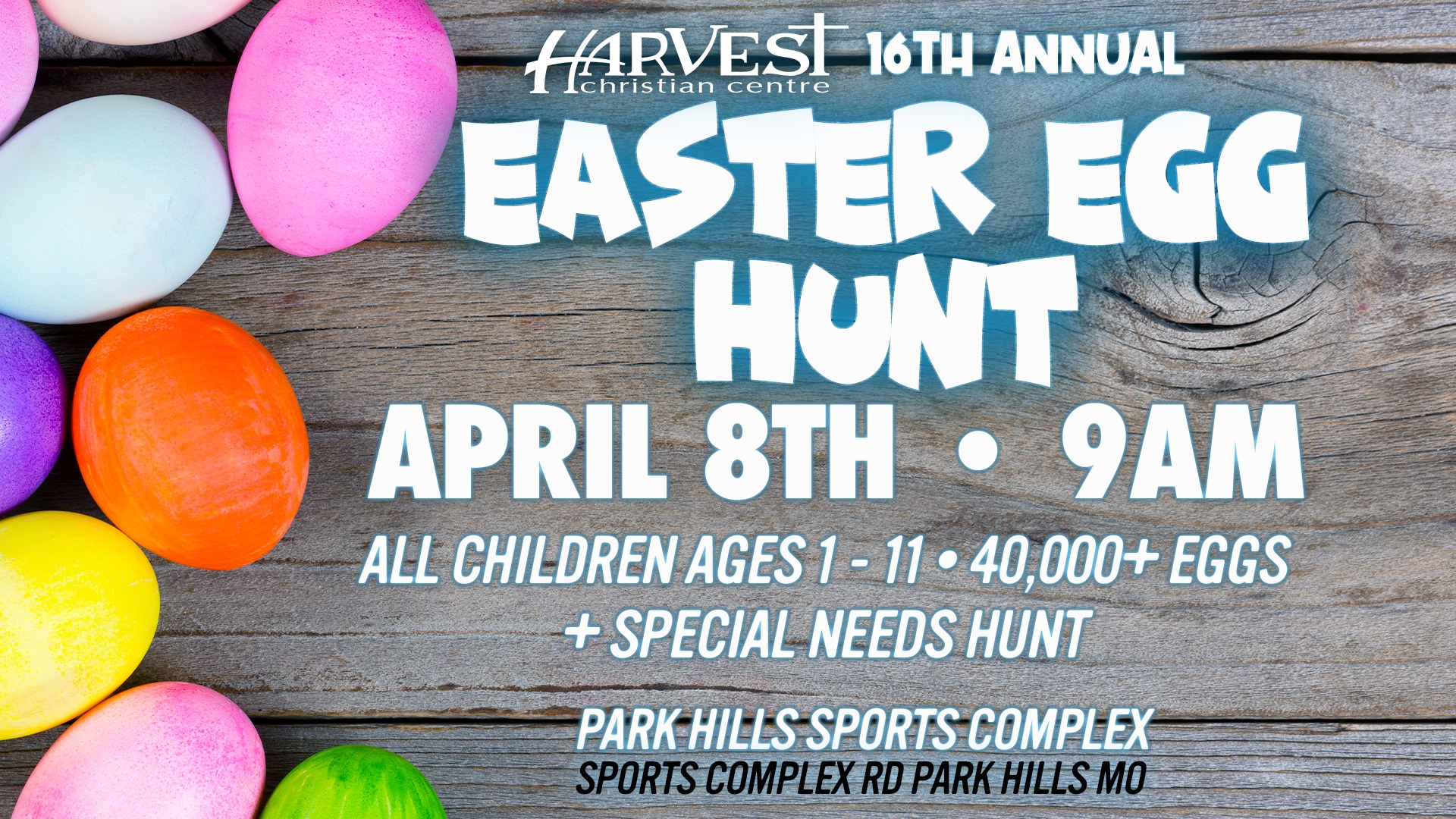 Harvest Christian Easter Egg Hunt