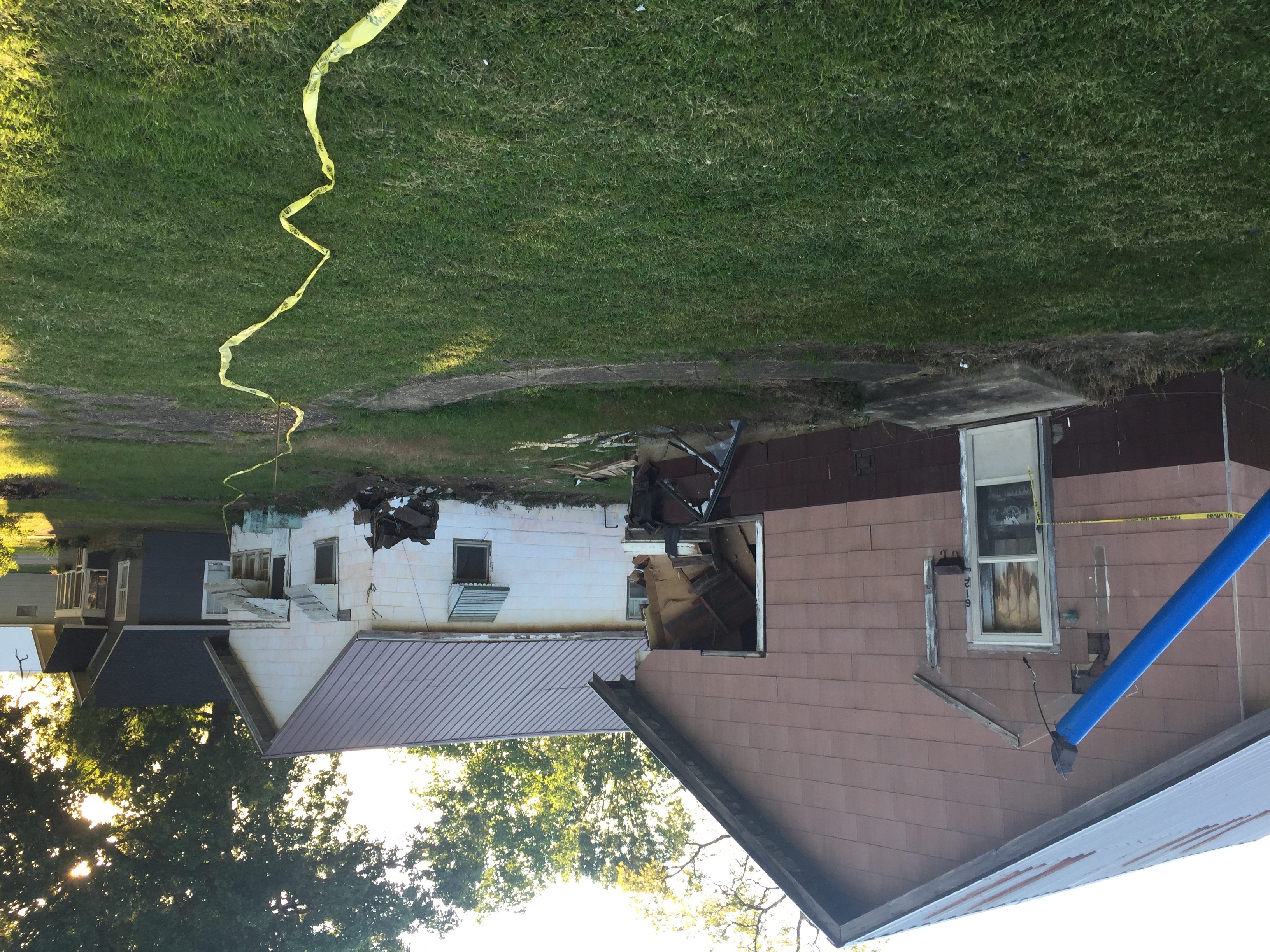 No Injuries after Vehicle Hits Houses