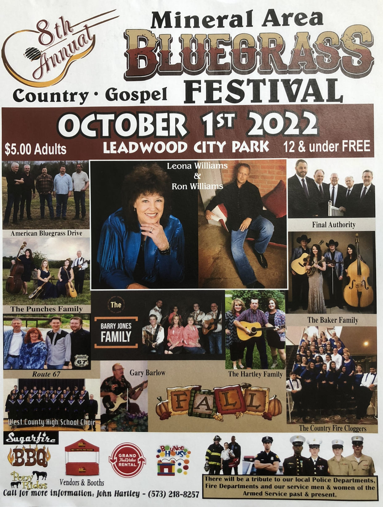 Mineral Area Bluegrass Country Gospel Festival