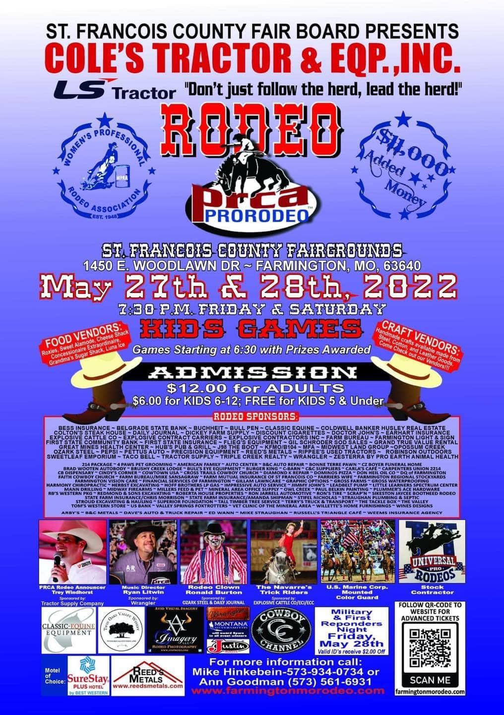 PRCA Pro Rodeo this Weekend