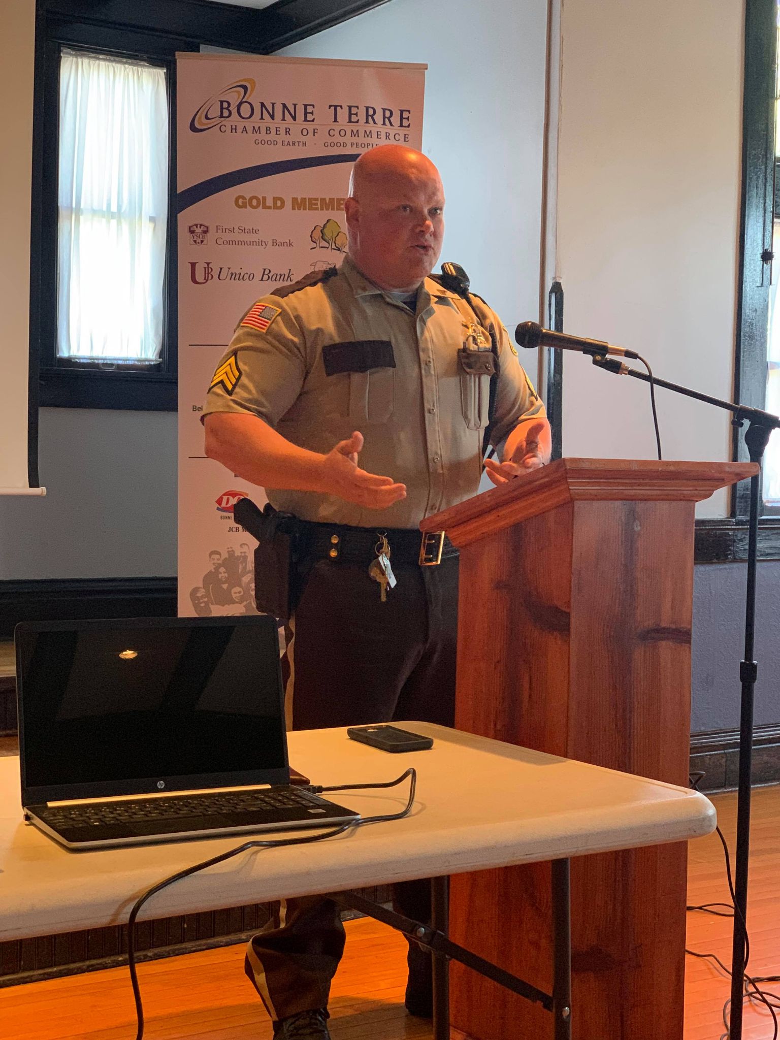 Chamber Meeting Gets Sheriff's Department Update
