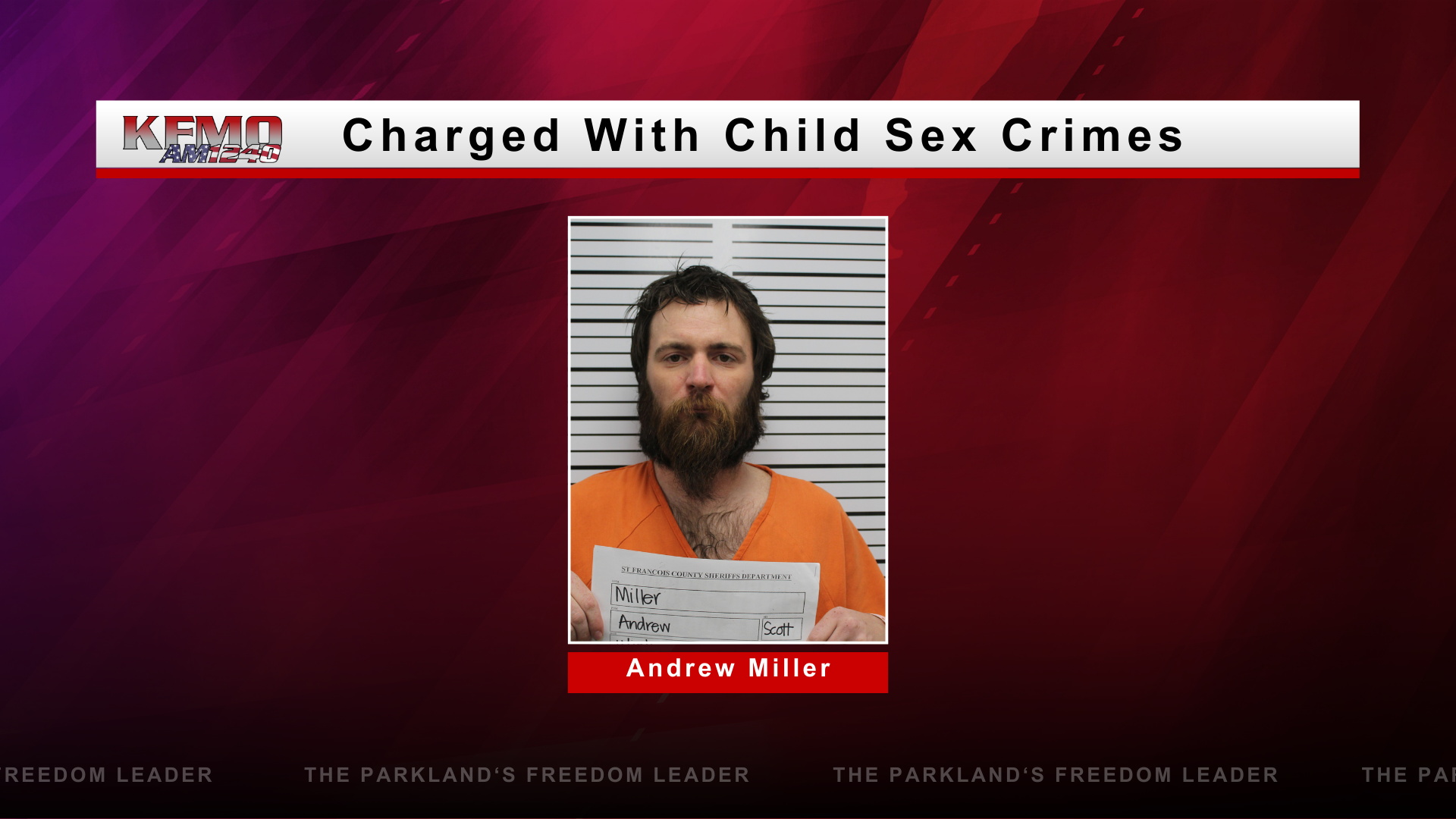 Bonne Terre Man Charged with Child Sex Crimes