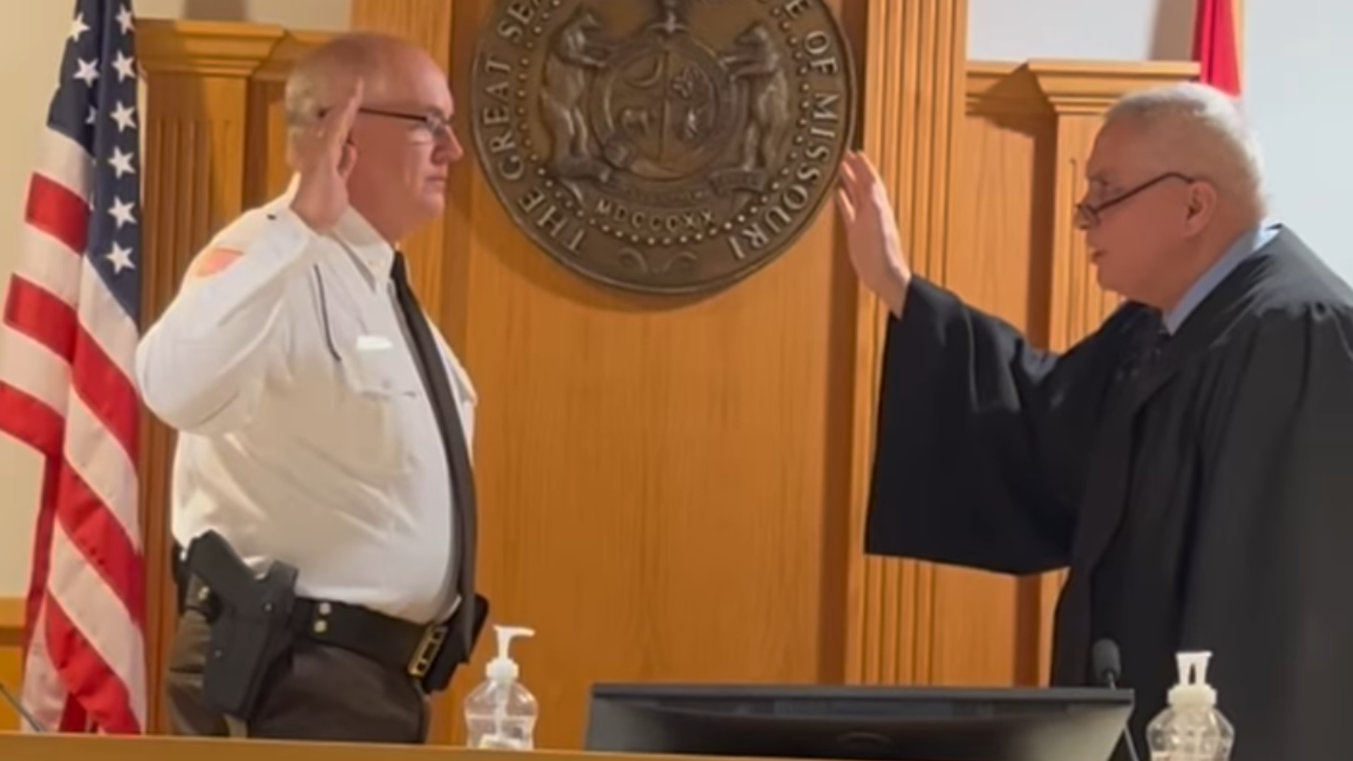 Crites Sworn In as New St. Francois County Sheriff