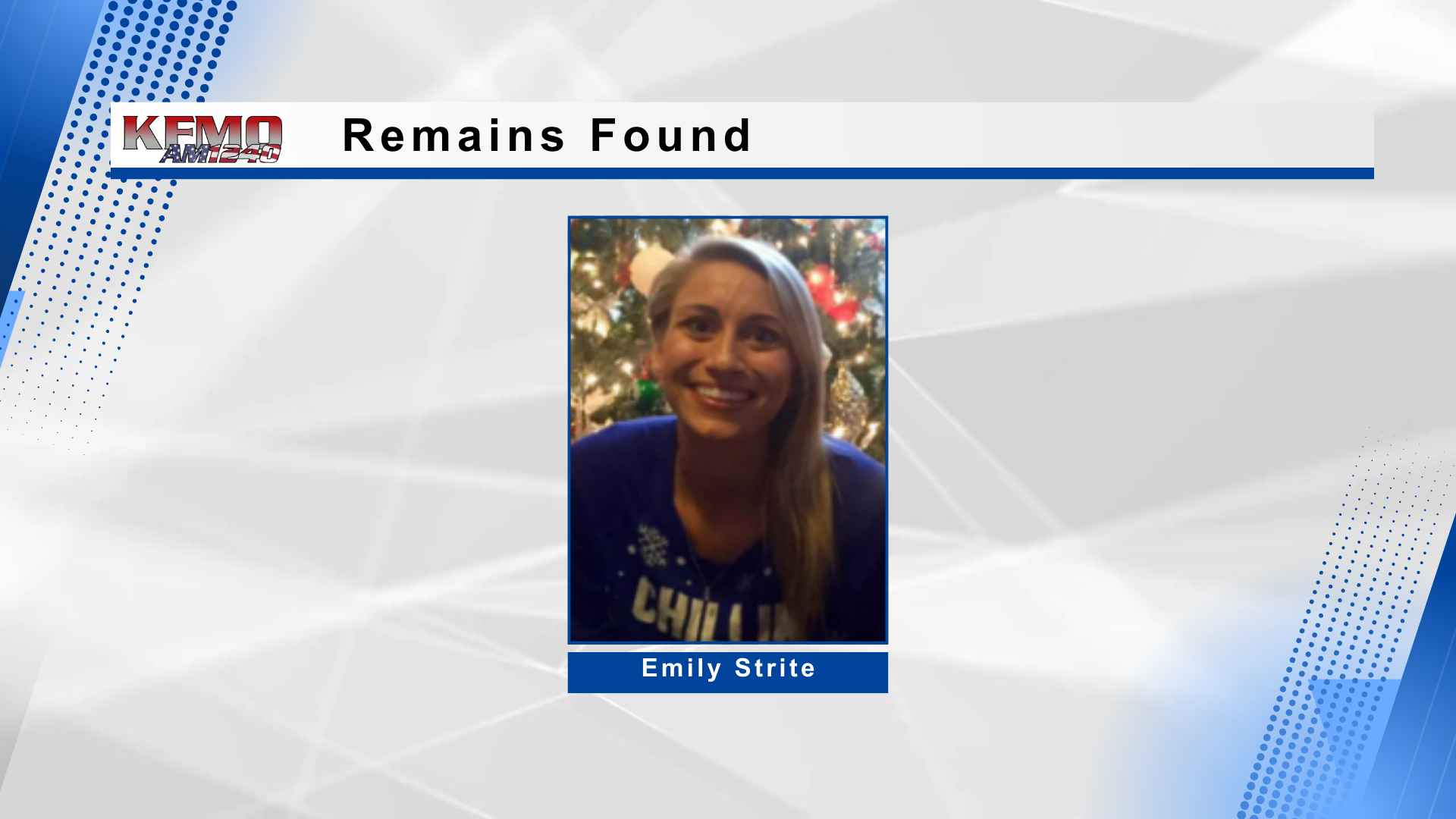 Body of Missing Jefferson County Woman Discovered Near De Soto