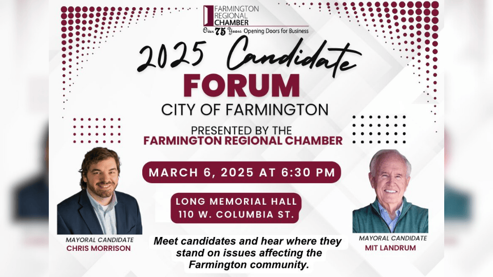 Farmington Chamber Meet The Candidates Forum