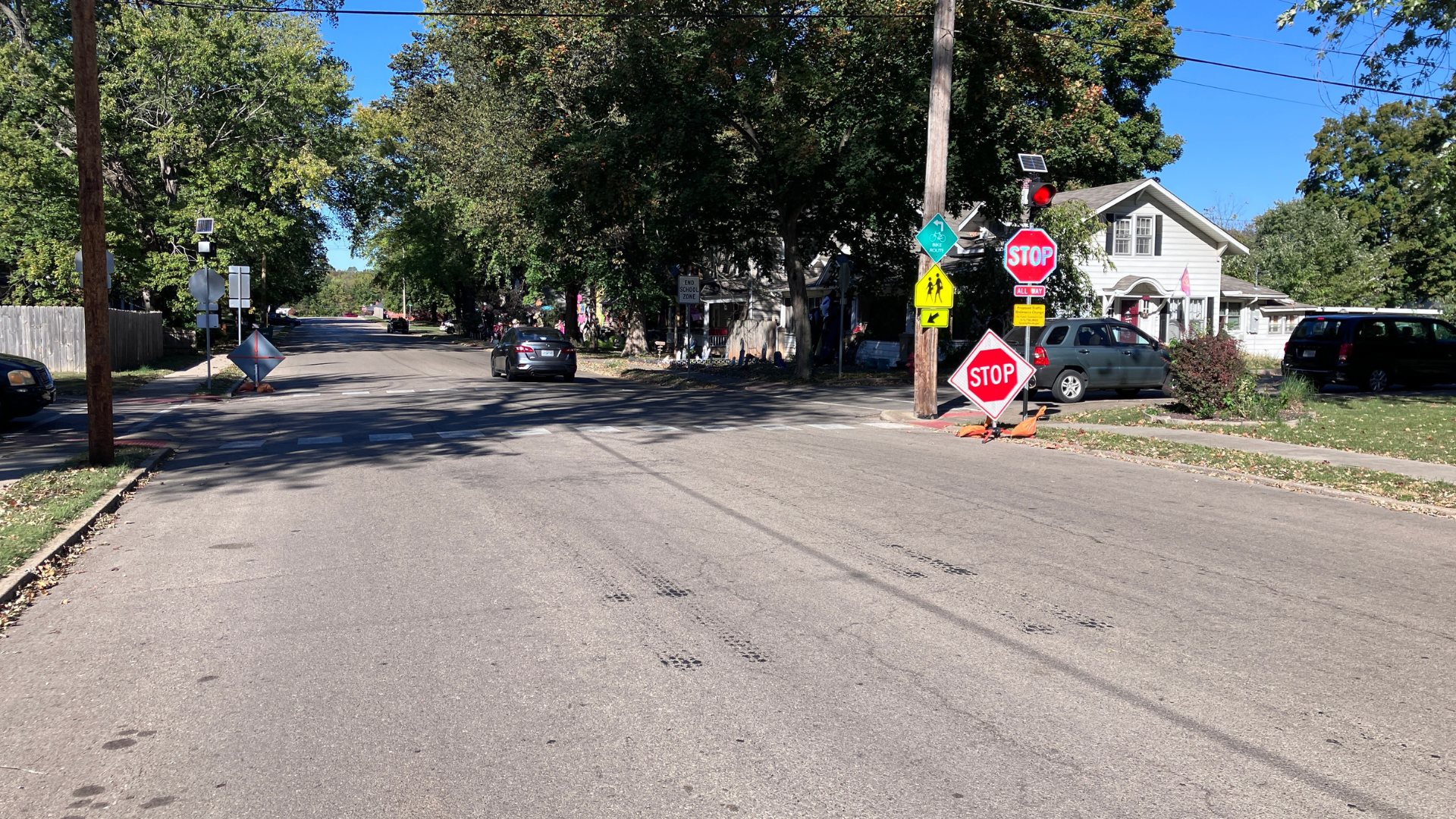 Farmington Implements Four-Way Stop at A Street and Maple Street Intersection