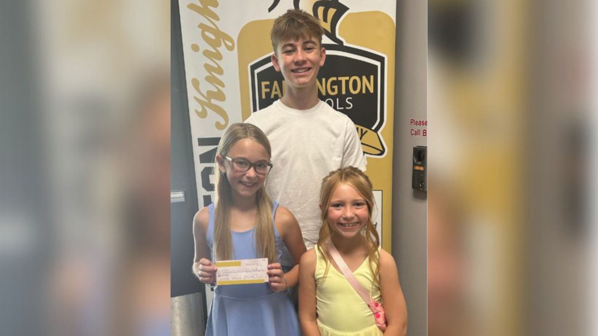 Farmington Students Raise Money to Pay of Lunch Balances