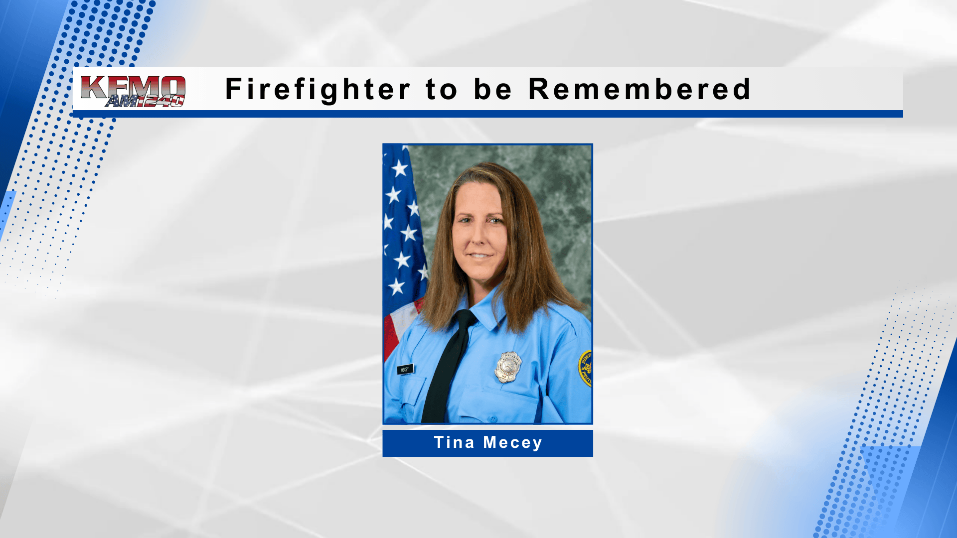 Farmington Honors Firefighter Paramedic Tina Mecey with Full Honors