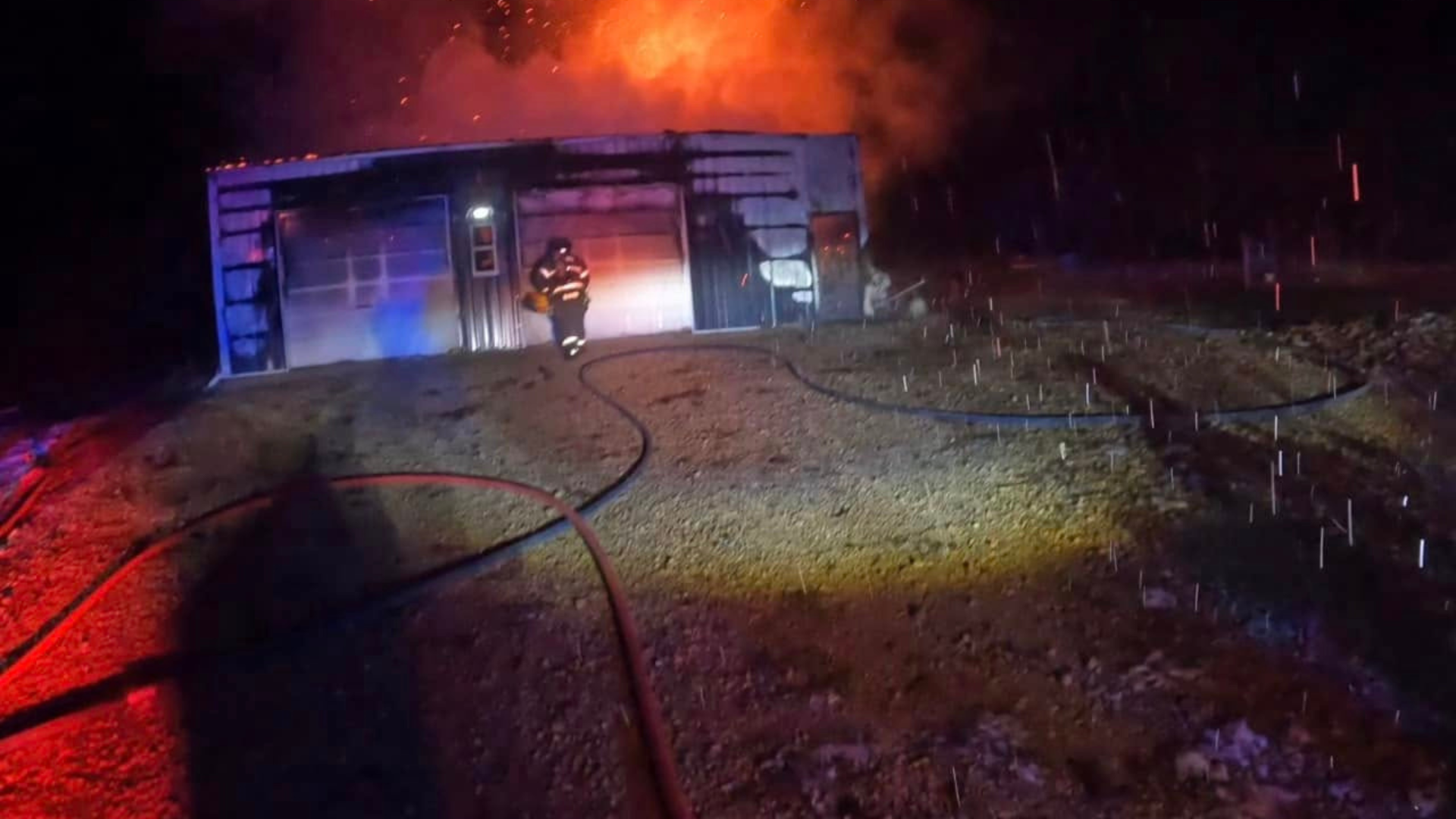 Garage Fire in Jefferson County Extinguished Without Injuries