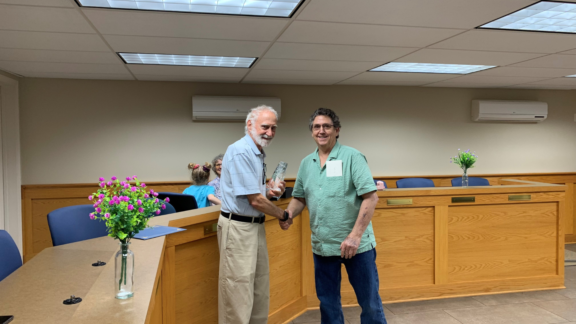 Judge Pultz Recognized for 33 Years of Service