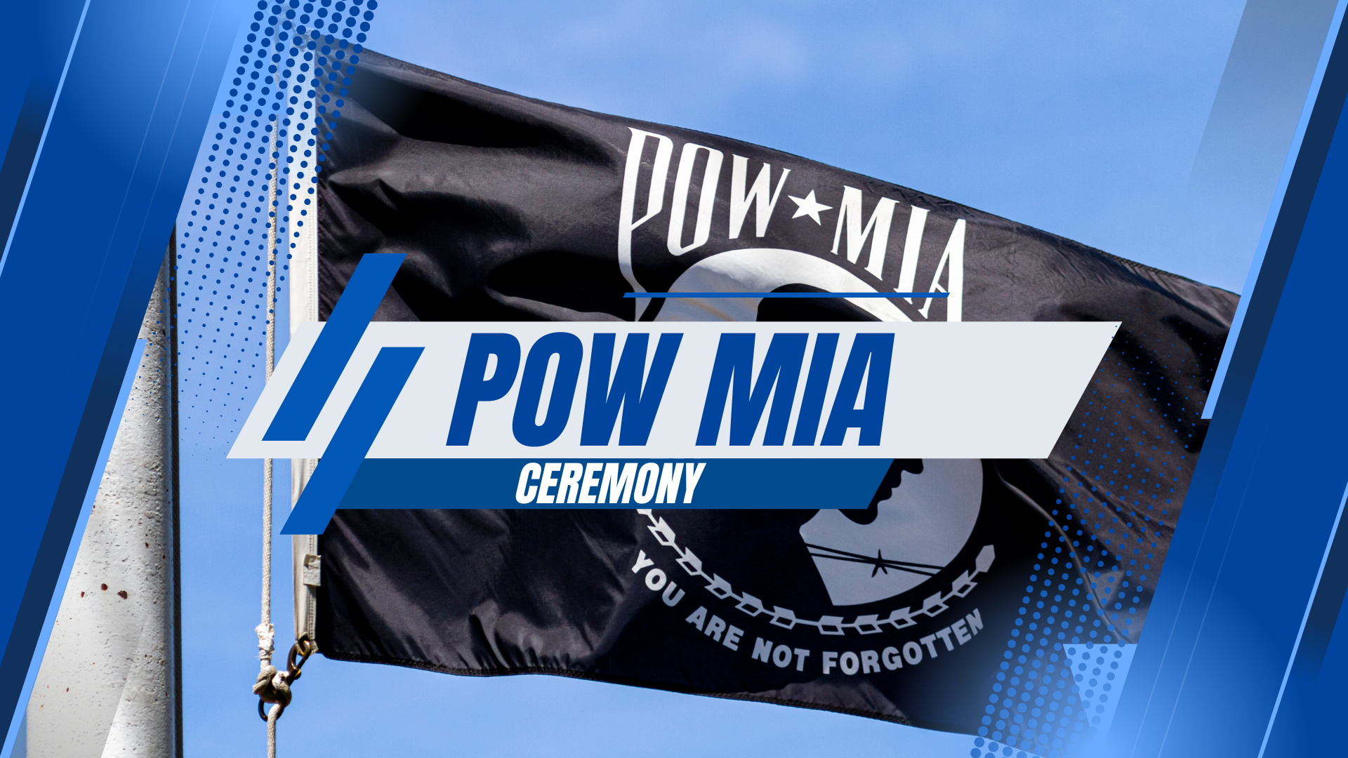 Farmington Elks Hold POW MIA Ceremony