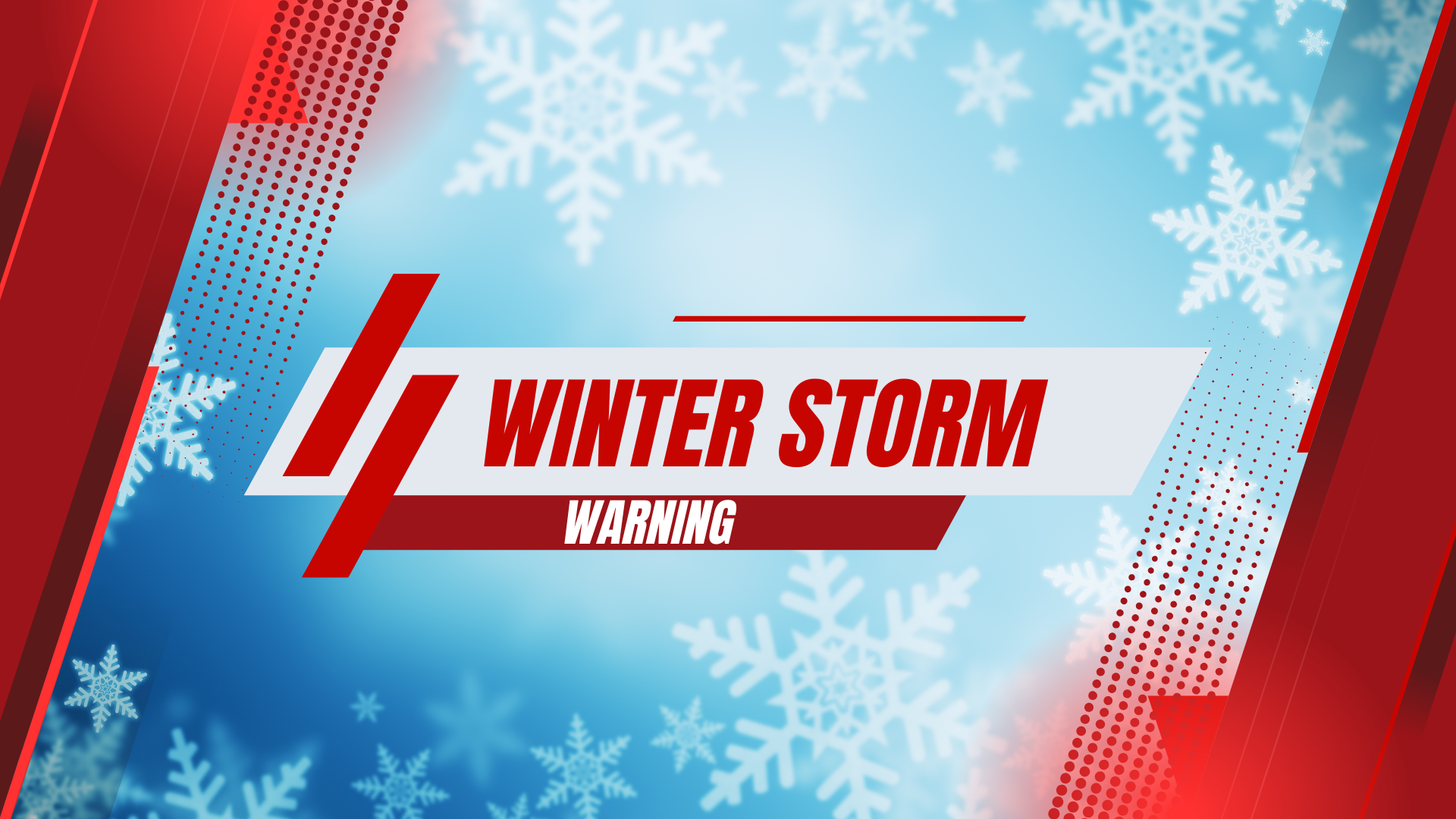 Ice Storm; Winter Storm Warnings in Effect